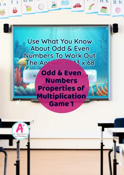 Odd and Even Number Games (multiplication)