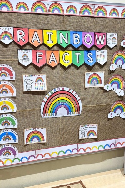 Rainbow Facts Display Kit (10)