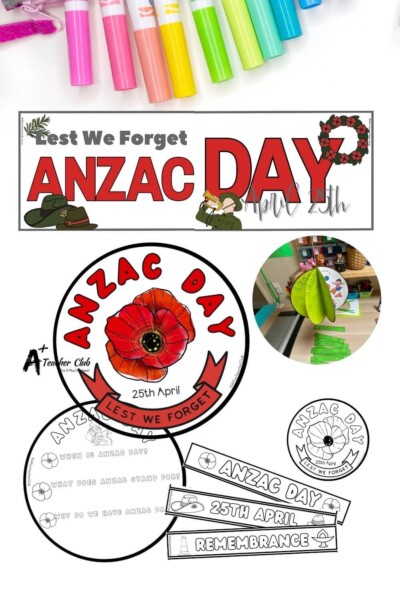 ANZAC Day Paperchains