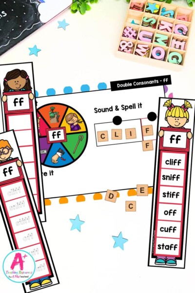Double Consonant Spin & Spell - ff