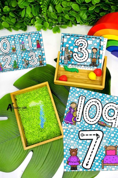 Tracing Numbers 0-109 Mats - Fairy Tales