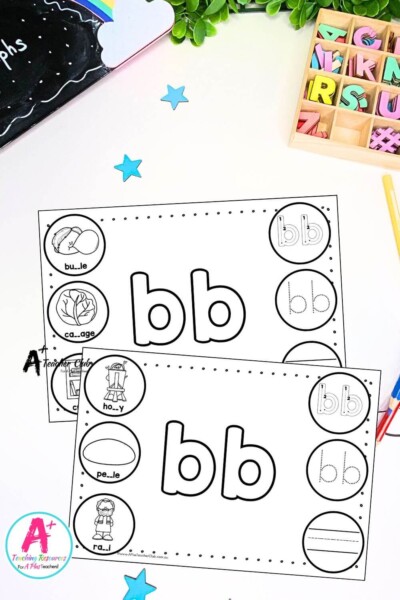 Double Consonant Writing Mats - bb