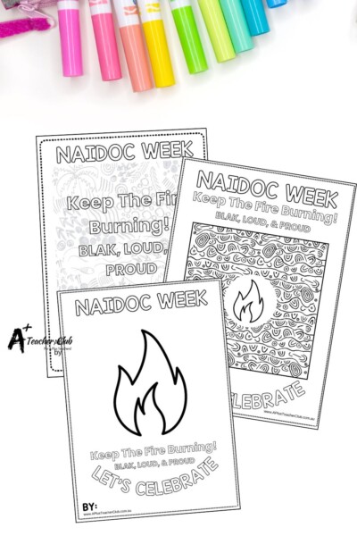 NAIDOC Week Colouring Pages