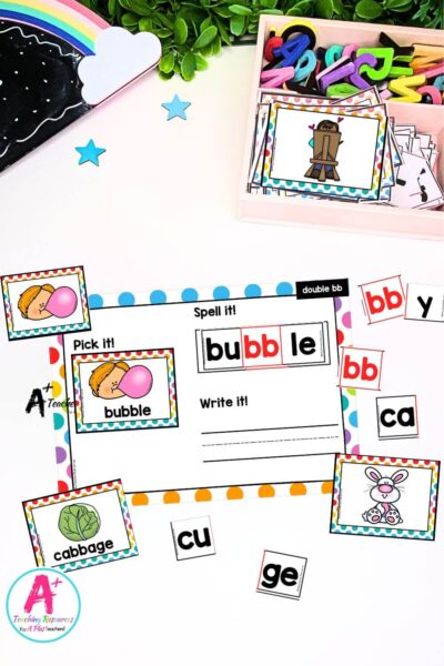 Double Consonant Word Builder - bb