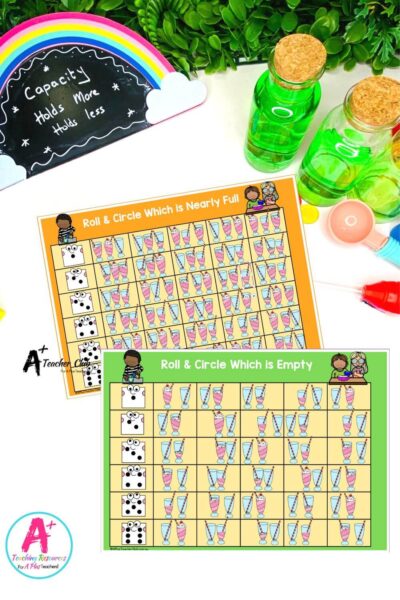 Non Standard Capacity Dice Games – Compare Full & Empty - Milkshakes