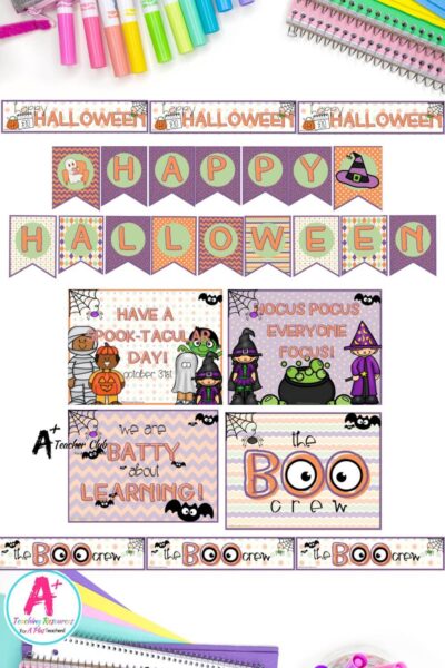 Halloween Display Posters & Banner