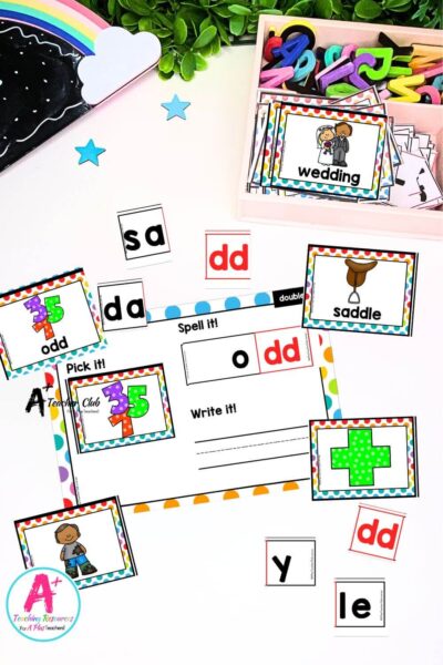 Double Consonant Word Builder - dd