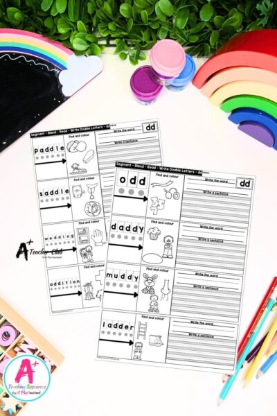 Double Consonant WORKSHEETS – dd