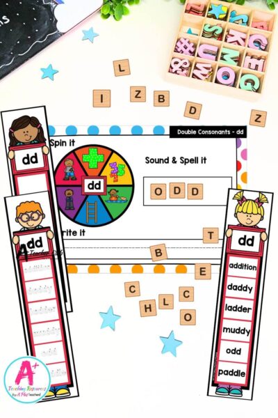 Double Consonant Spin & Spell - dd