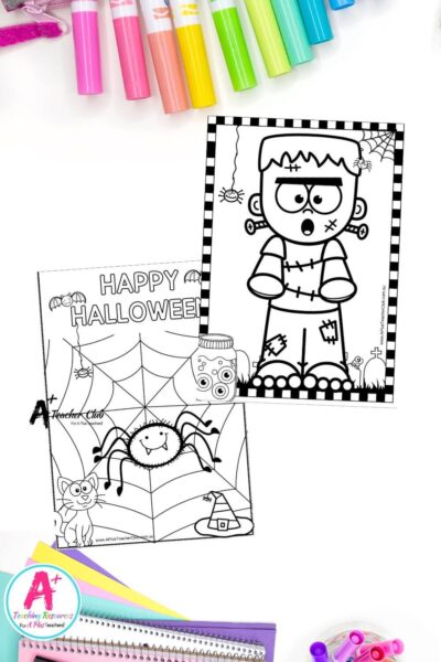 Halloween Colouring Pages