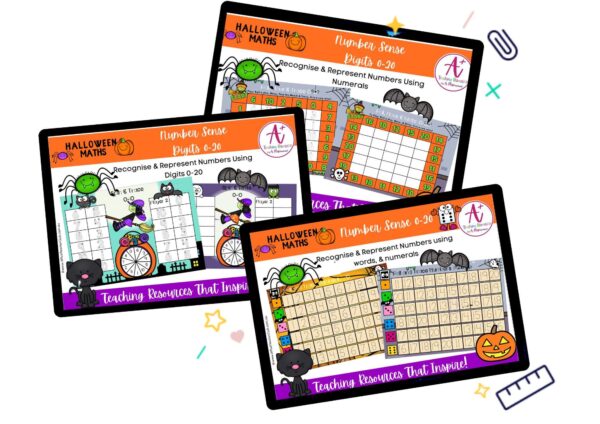 Halloween Maths Numbers 0-20