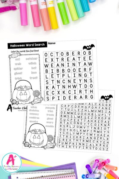 Halloween Wordsearch