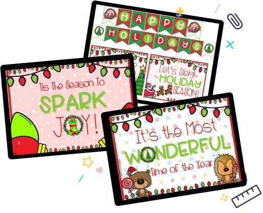 Christmas Classroom Activities