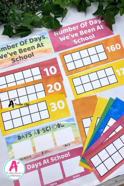 Rainbow Colours Decor Maths Days At School