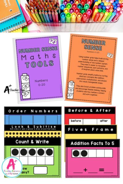 Math Tool Kits Numbers A4 Binder - 0-20