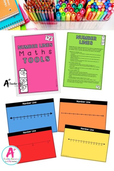 Math Tools Kits A4 Binder – Number Lines