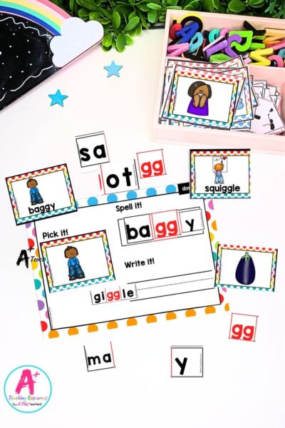 Double Consonant Word Builder - gg