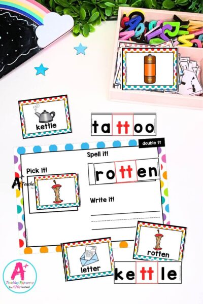 Double Consonant Word Builder - tt