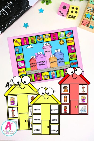 Double Consonant Board Game - tt