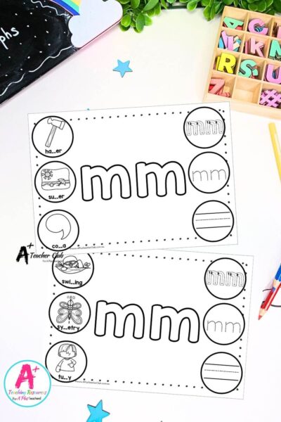 Double Consonant Writing Mats - mm