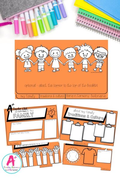 Harmony Day Flap Book - My Family Culture & Traditions