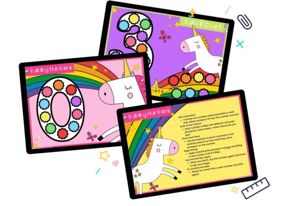 PomPom Number Recognition Mats – Hands-On Fine Motor Fun.
