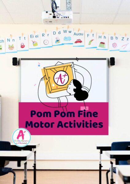 Pom Pom Fine Motor Activities for Early Years Learners