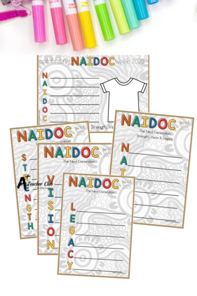 NAIDOC Week Acrostic Templates (2025)