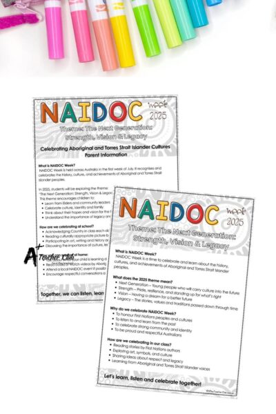 NAIDOC Week Parent Information Poster (2025)