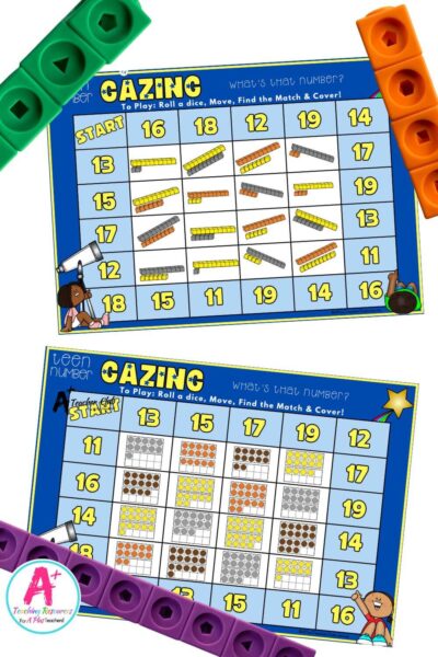 Teen Numbers - Dice Games - Star Gazing